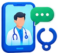 تسهیل ارتباط اشخاص با پزشکان و مراقبان سلامت